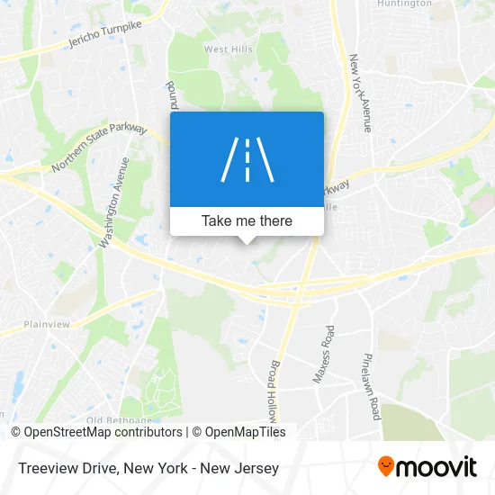 Treeview Drive map