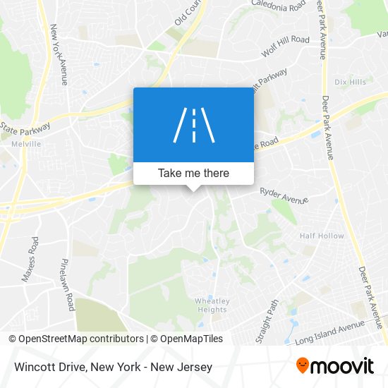 Wincott Drive map