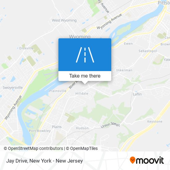 Mapa de Jay Drive