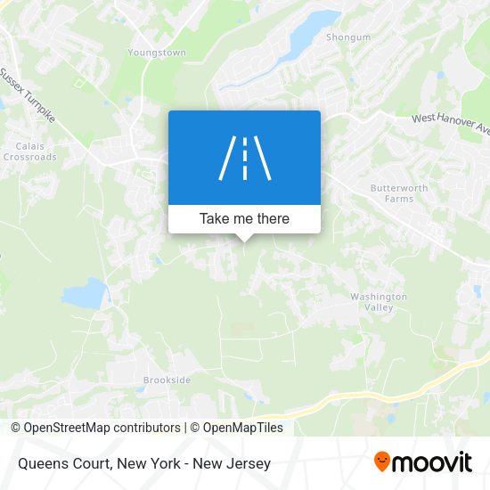 Mapa de Queens Court