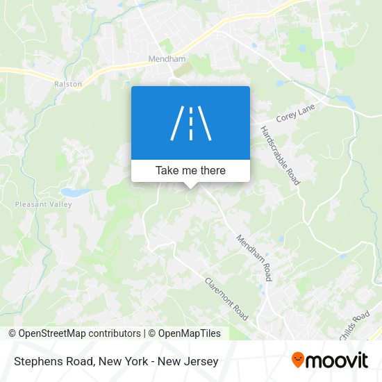 Mapa de Stephens Road