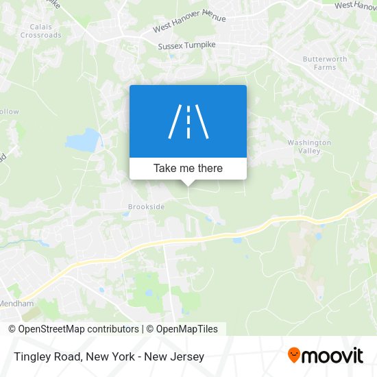 Tingley Road map