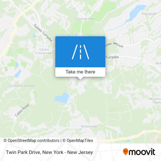 Mapa de Twin Park Drive