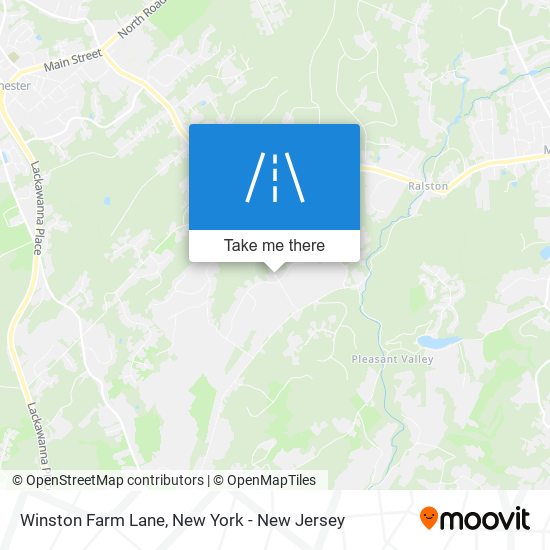 Mapa de Winston Farm Lane