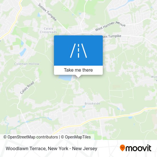 Woodlawn Terrace map