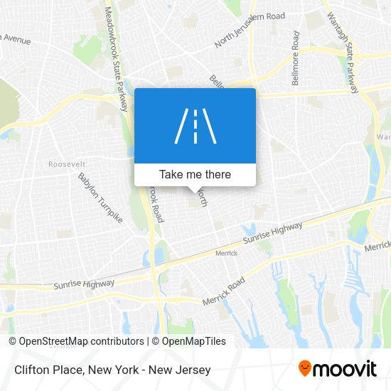 Mapa de Clifton Place