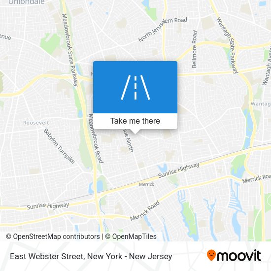 Mapa de East Webster Street