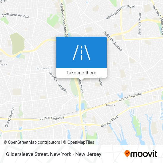 Mapa de Gildersleeve Street