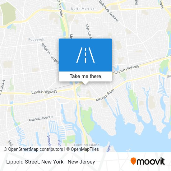 Mapa de Lippold Street