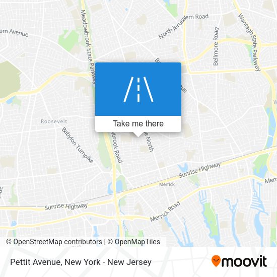 Pettit Avenue map