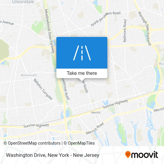 Mapa de Washington Drive