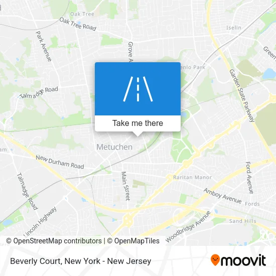Beverly Court map