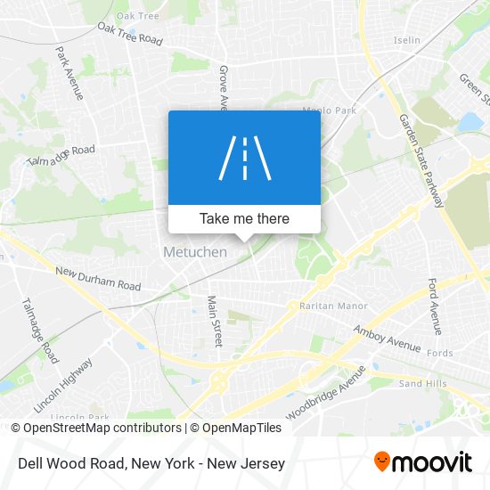 Mapa de Dell Wood Road