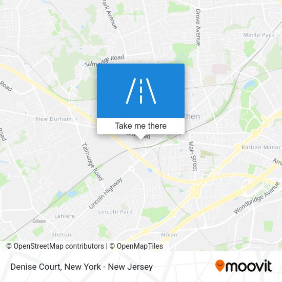 Mapa de Denise Court