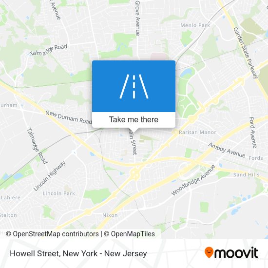 Mapa de Howell Street