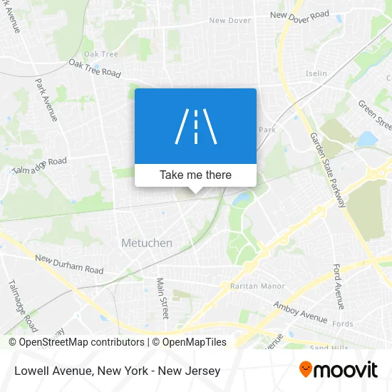 Lowell Avenue map