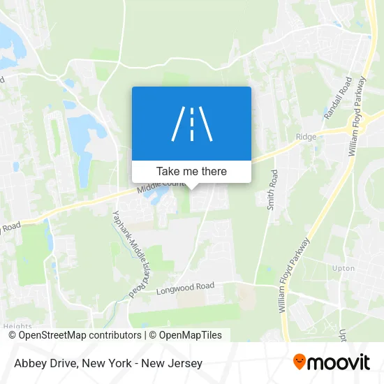 Abbey Drive map