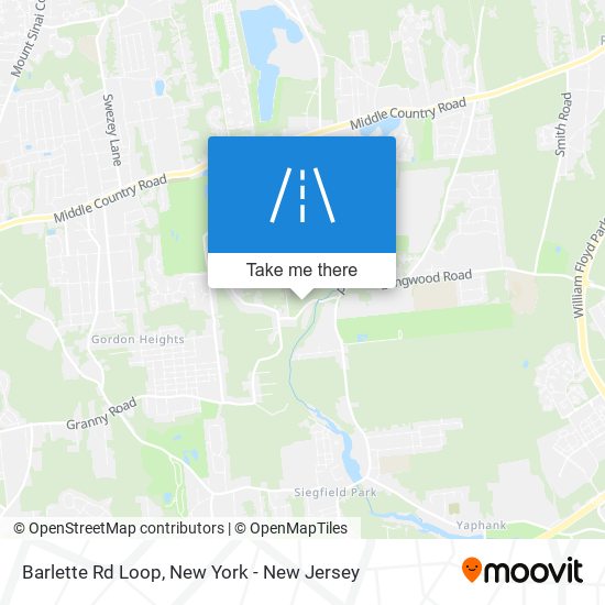 Barlette Rd Loop map