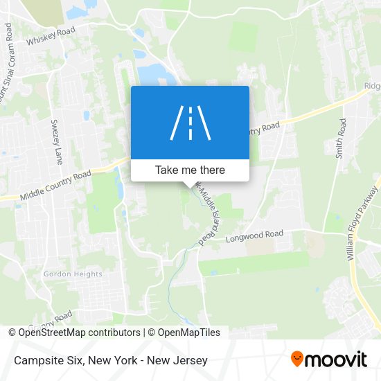 Mapa de Campsite Six