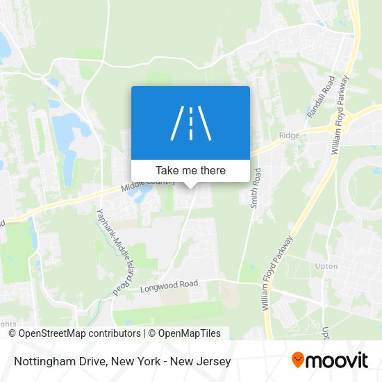 Nottingham Drive map