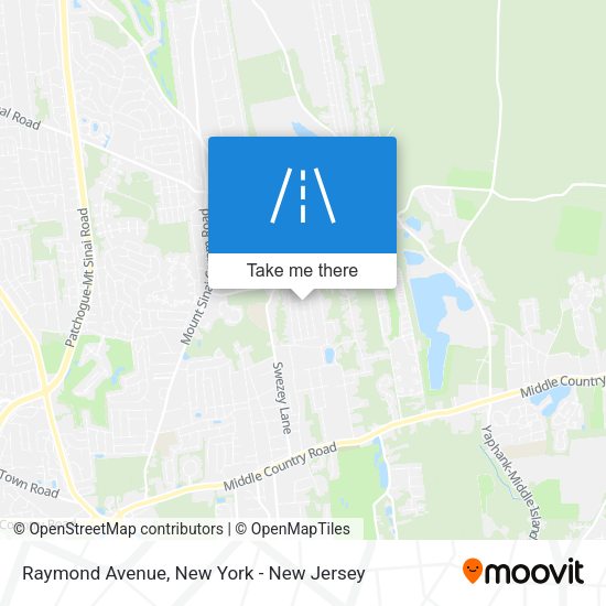 Mapa de Raymond Avenue