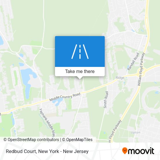 Mapa de Redbud Court