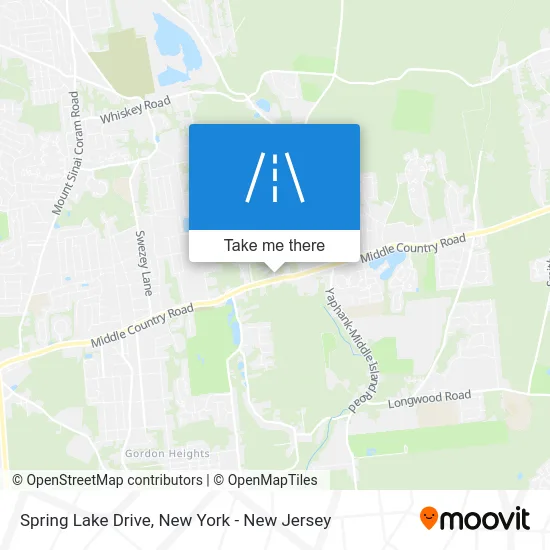 Spring Lake Drive map