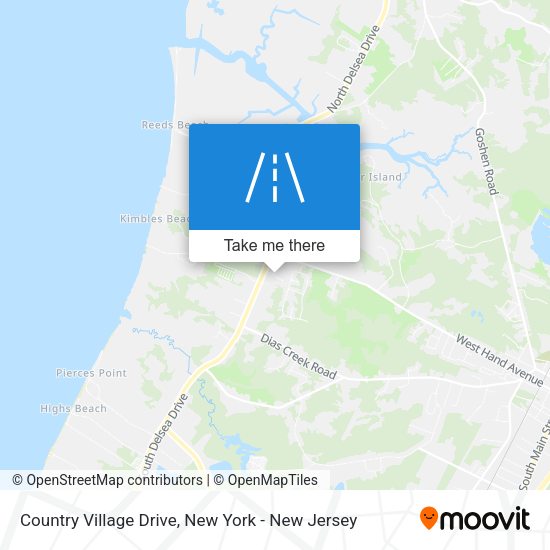 Mapa de Country Village Drive