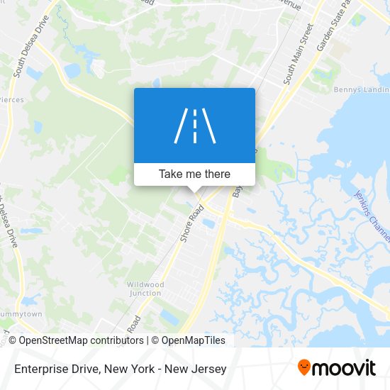 Mapa de Enterprise Drive