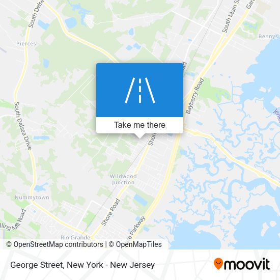Mapa de George Street