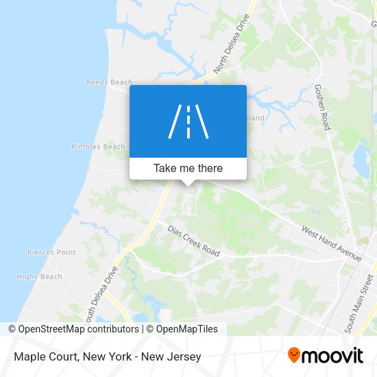 Mapa de Maple Court