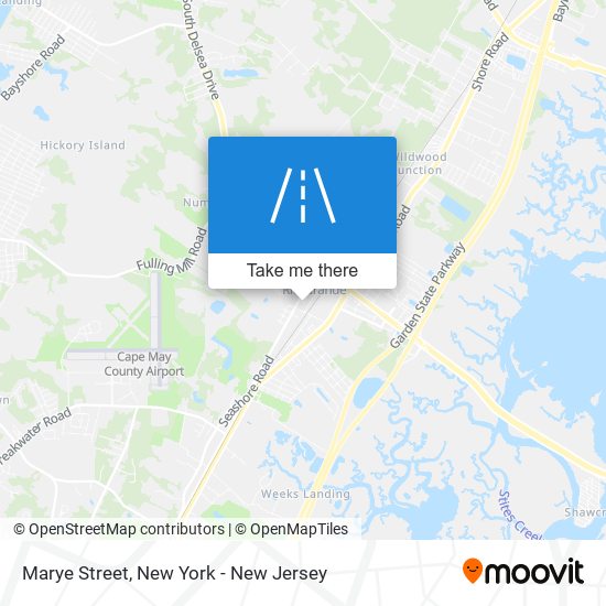 Marye Street map