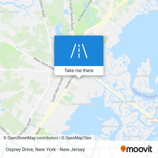 Osprey Drive map