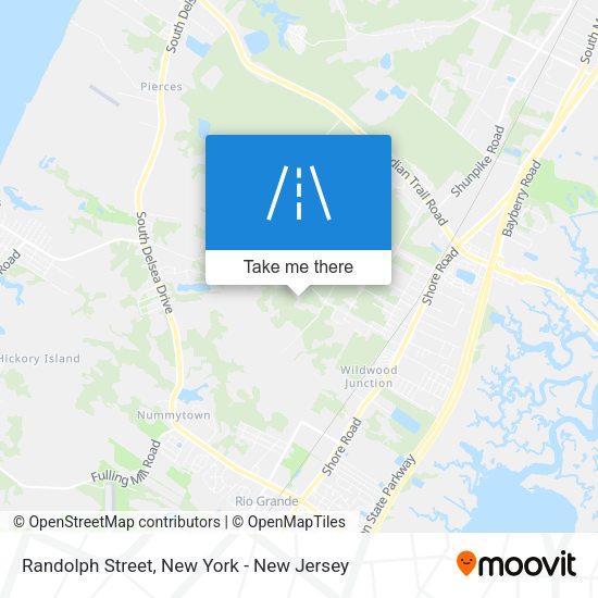 Mapa de Randolph Street
