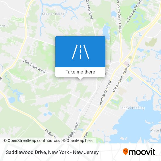 Saddlewood Drive map