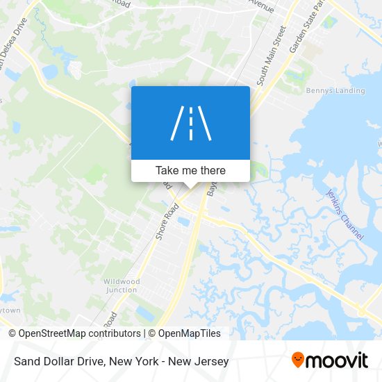 Mapa de Sand Dollar Drive