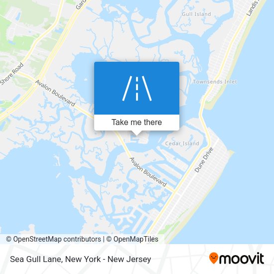 Mapa de Sea Gull Lane
