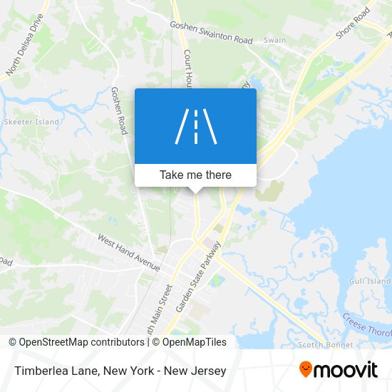 Mapa de Timberlea Lane