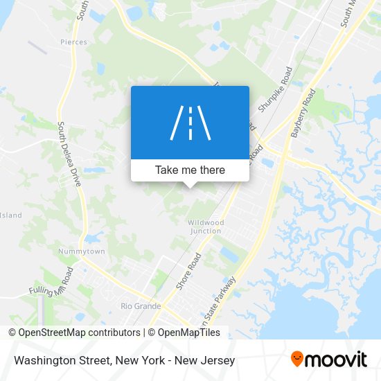 Mapa de Washington Street