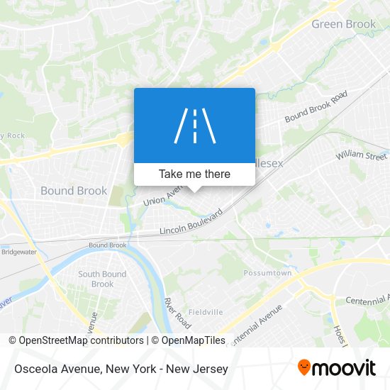 Mapa de Osceola Avenue