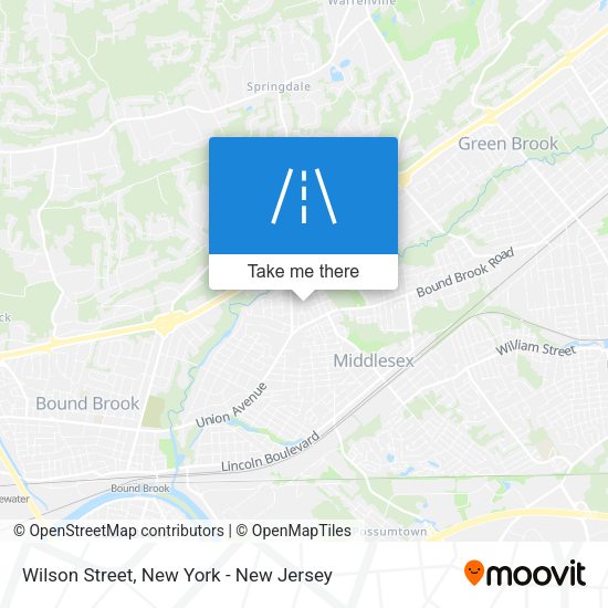 Mapa de Wilson Street