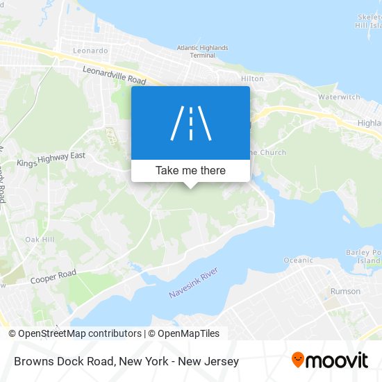 Mapa de Browns Dock Road