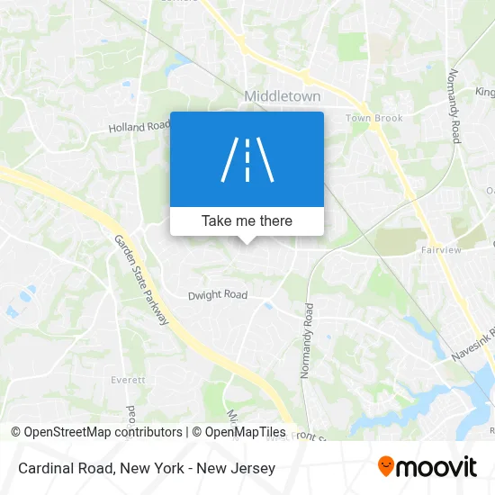 Cardinal Road map