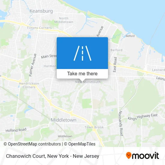 Chanowich Court map