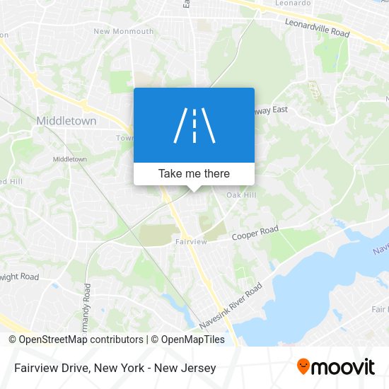 Mapa de Fairview Drive