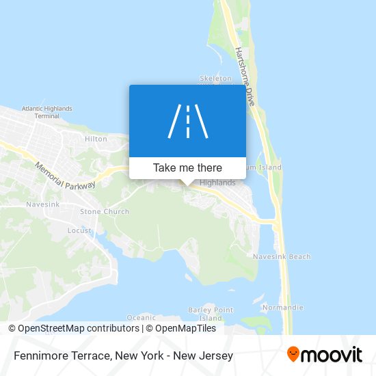 Fennimore Terrace map