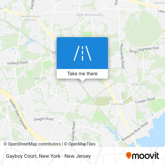 Mapa de Gayboy Court