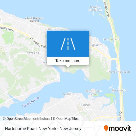 Mapa de Hartshorne Road