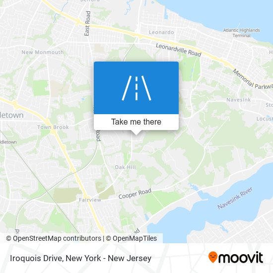 Mapa de Iroquois Drive