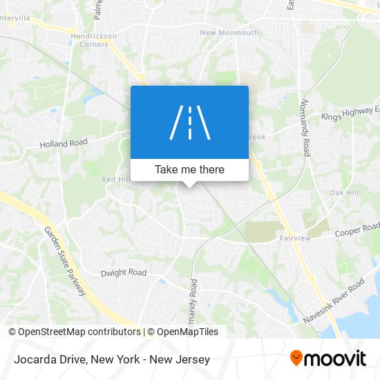Jocarda Drive map